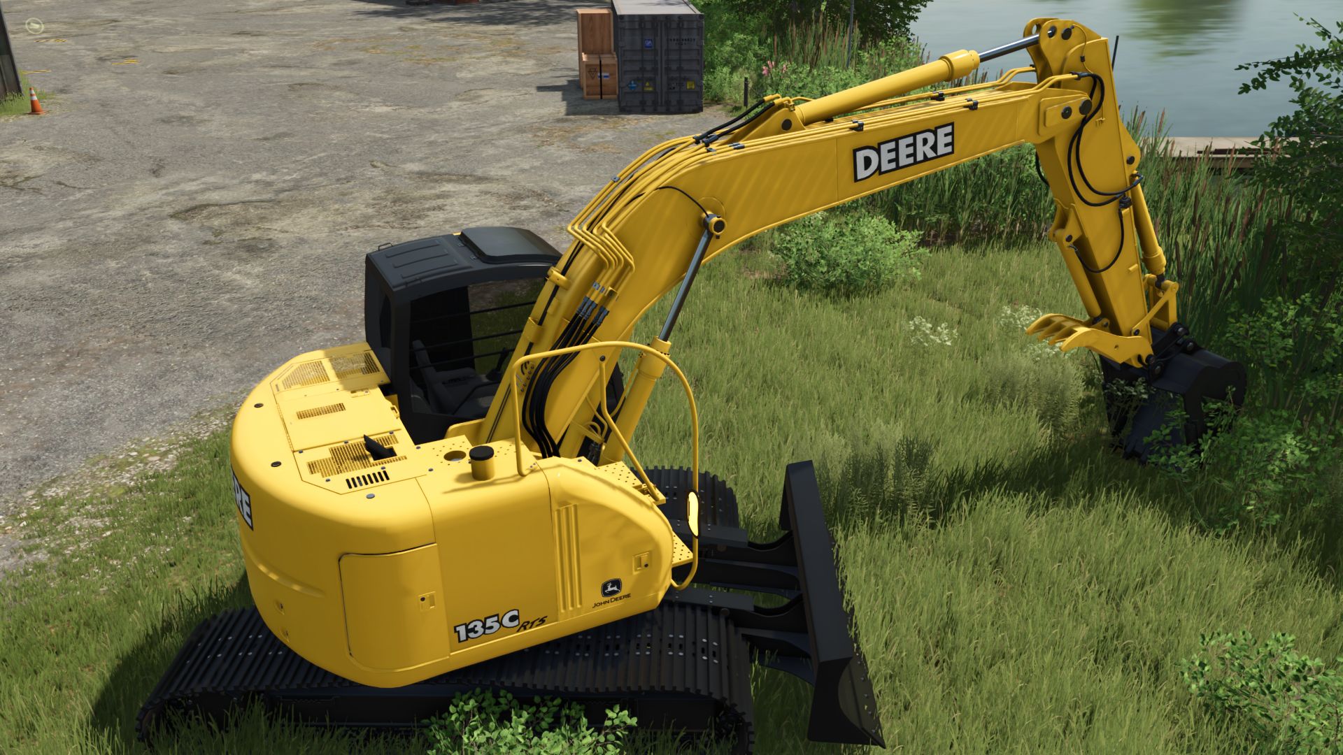 John Deere 135C