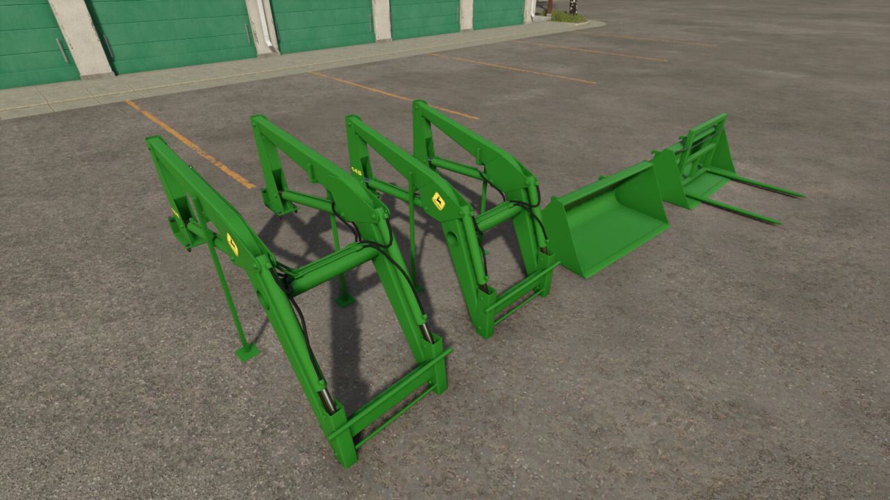John Deere 148 ve 158 Ön Yükleyiciler