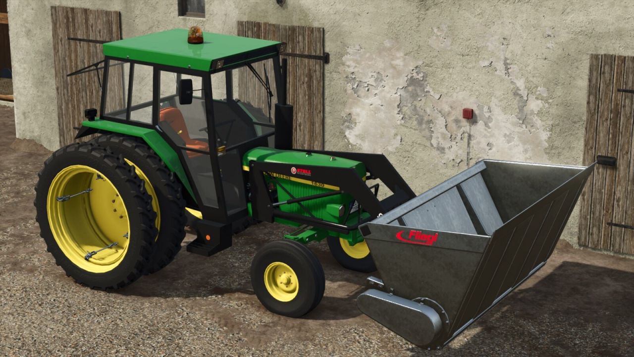 John Deere 1630 i narzędzia