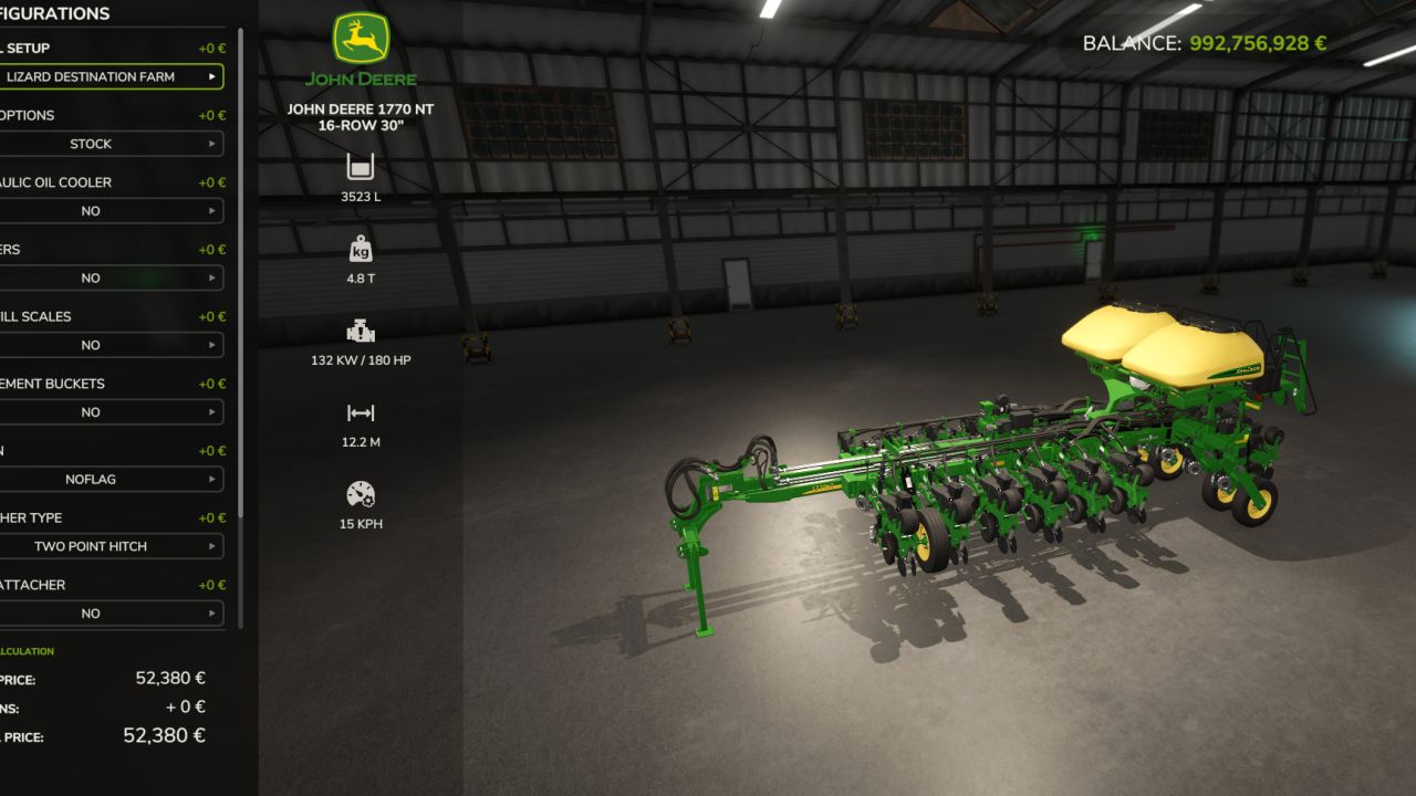 John Deere 1770 NT RCR