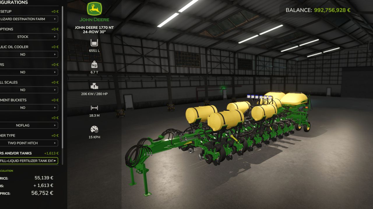John Deere 1770 NT RCR