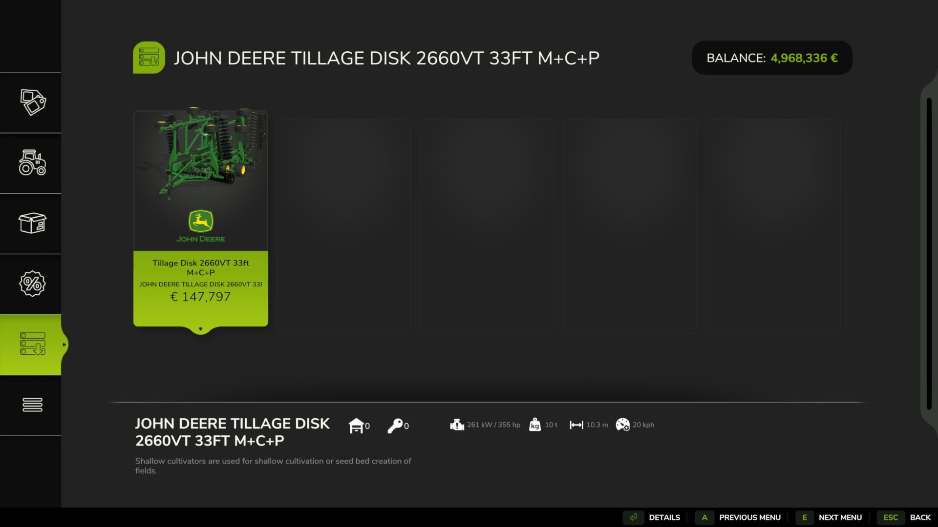 John Deere 2660VT