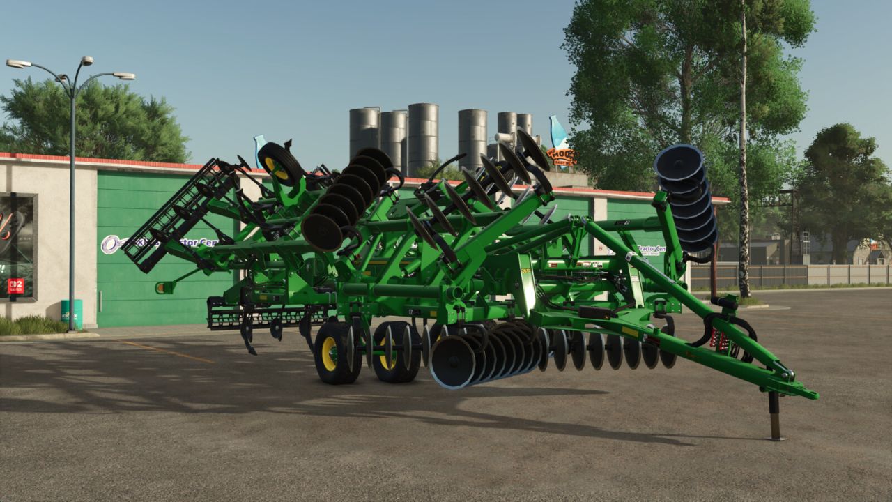 Déchaumeur à dents John Deere 2730 à 13 dents