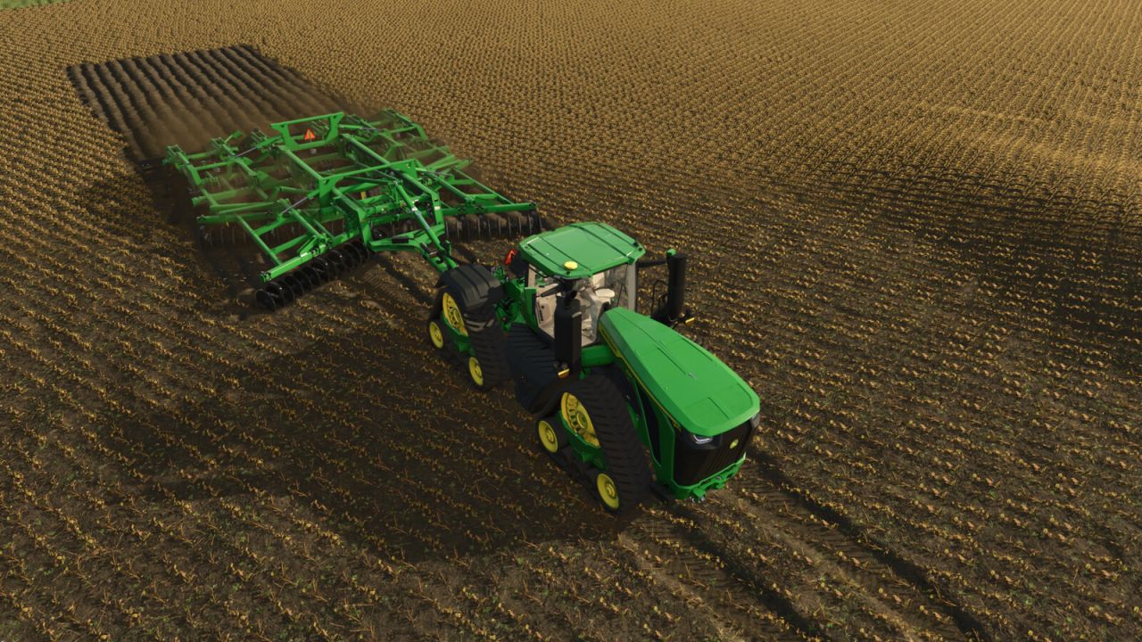 Déchaumeur à dents John Deere 2730 à 13 dents