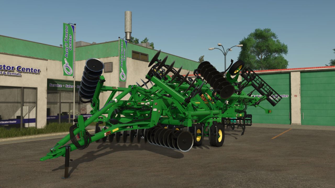 Déchaumeur à dents John Deere 2730 à 13 dents