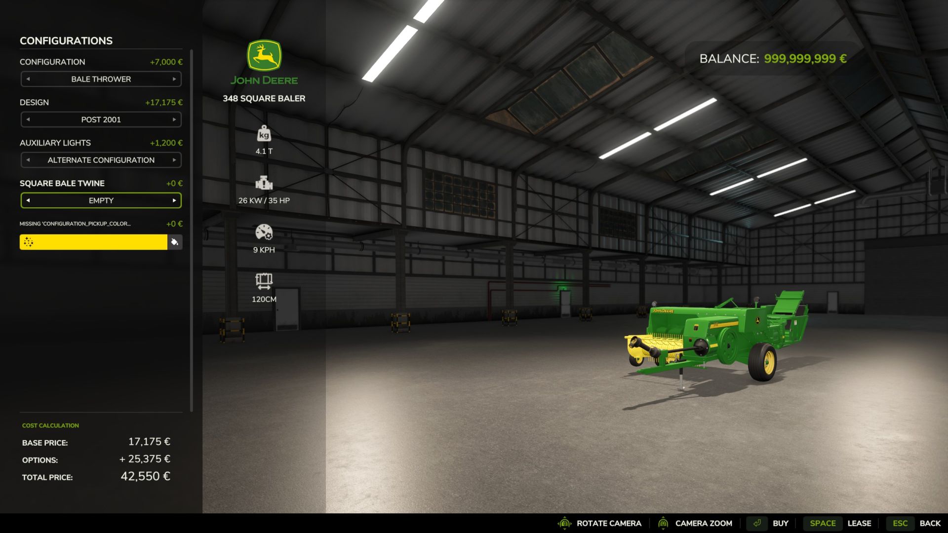 John Deere 348