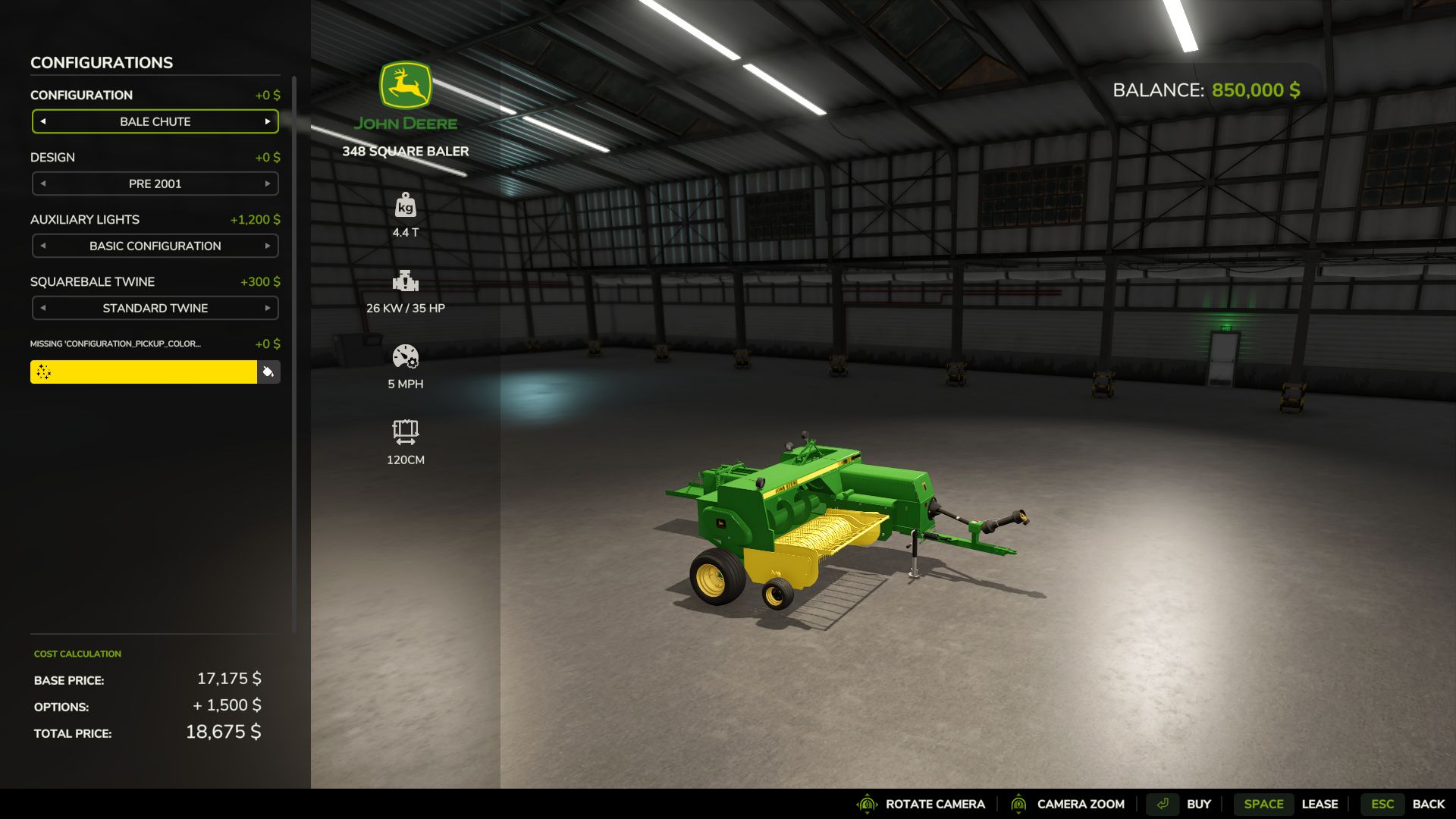 John Deere 348