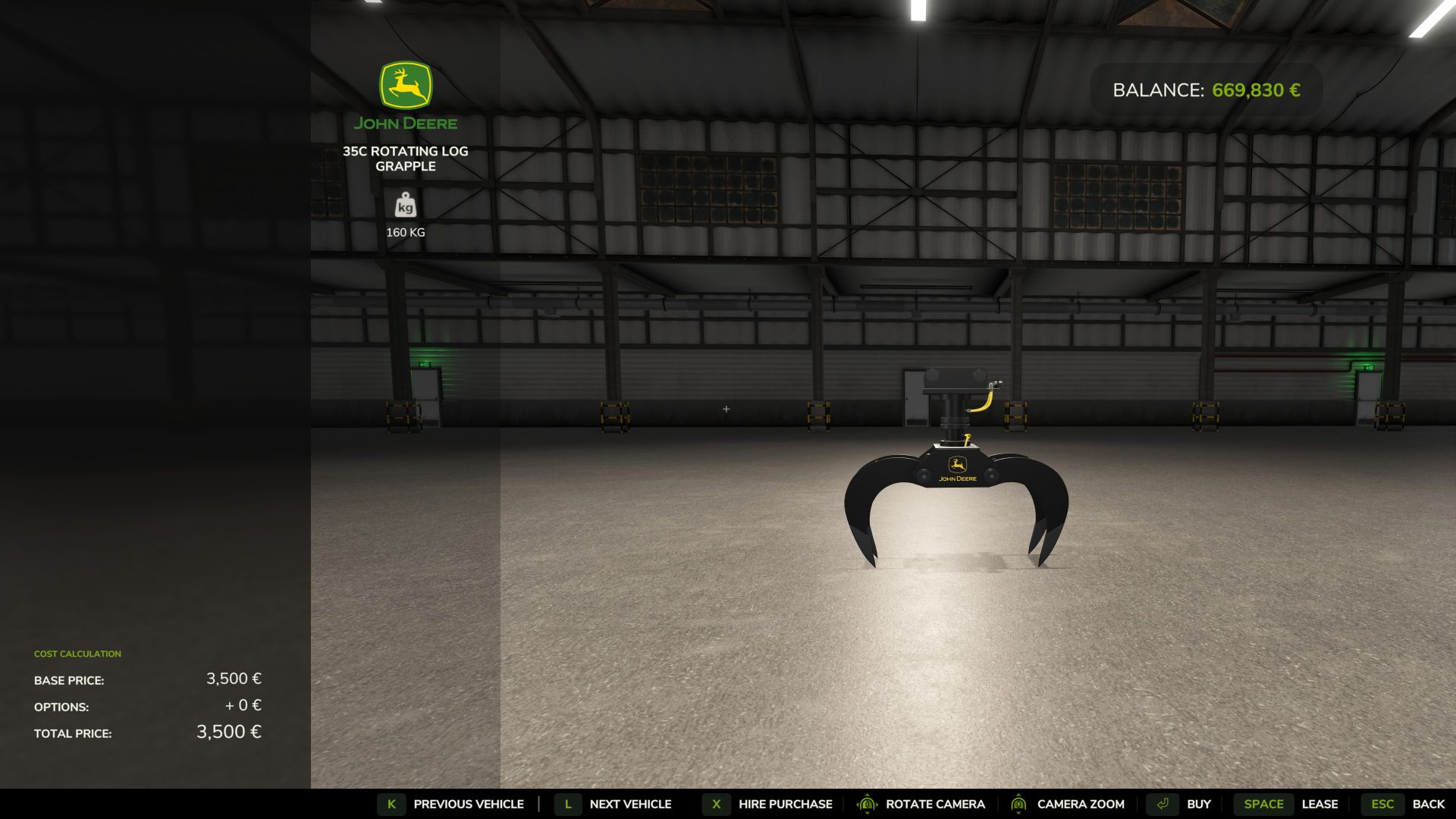 John Deere 35C ZTS Minibagger