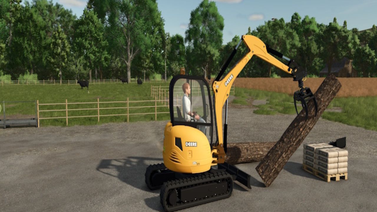 John Deere 35C ZTS Minibagger