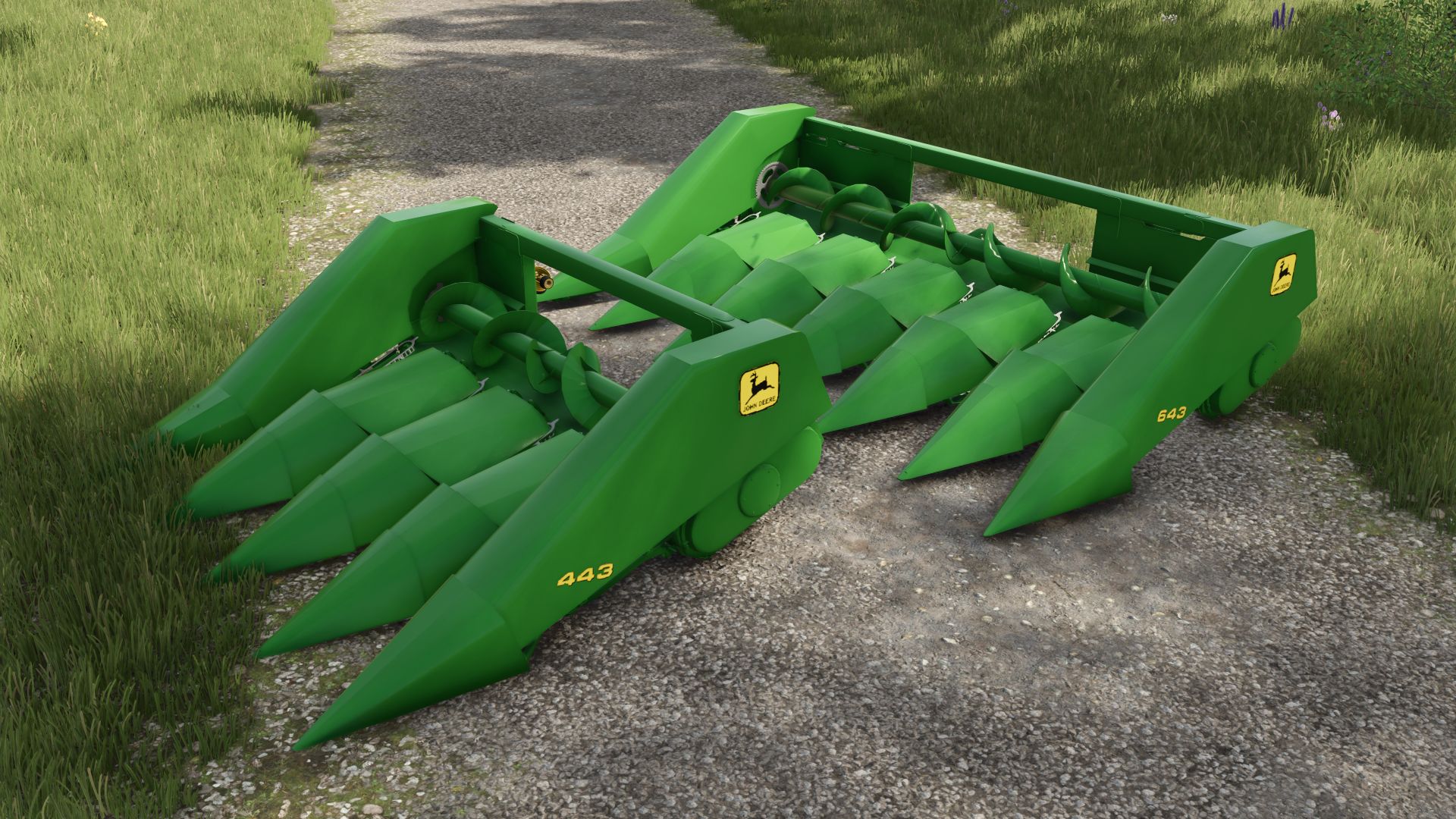 Testate mais John Deere serie 43