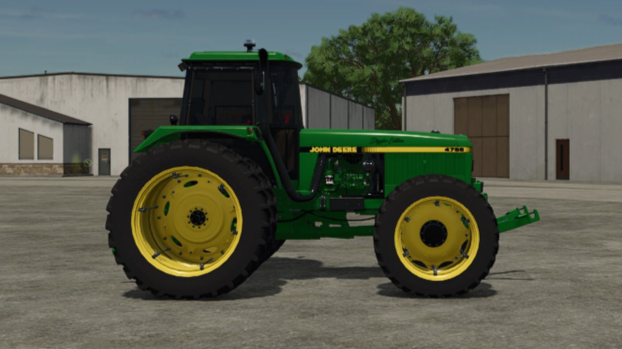 John Deere 4755 (реальный-нереальный)