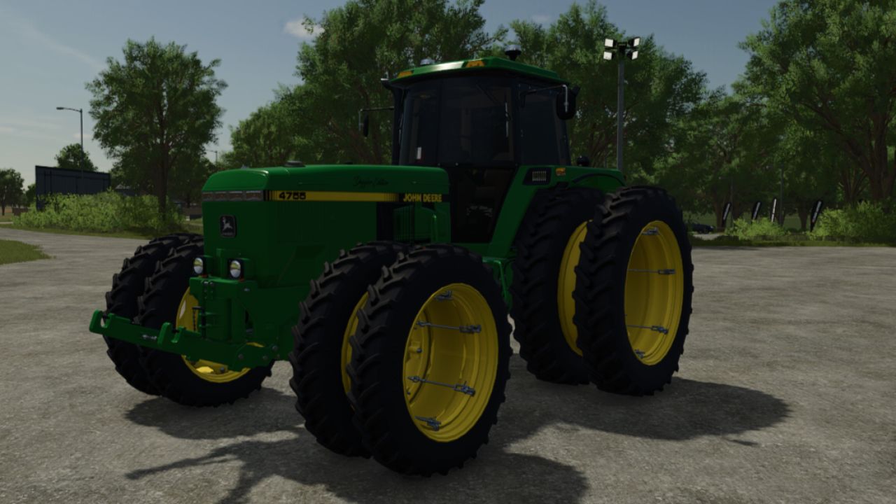 John Deere 4755 (реальный-нереальный)