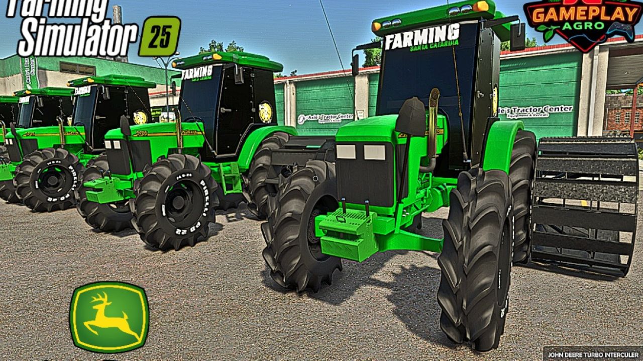 John Deere 5705 mit Kabine (Reisanbau)