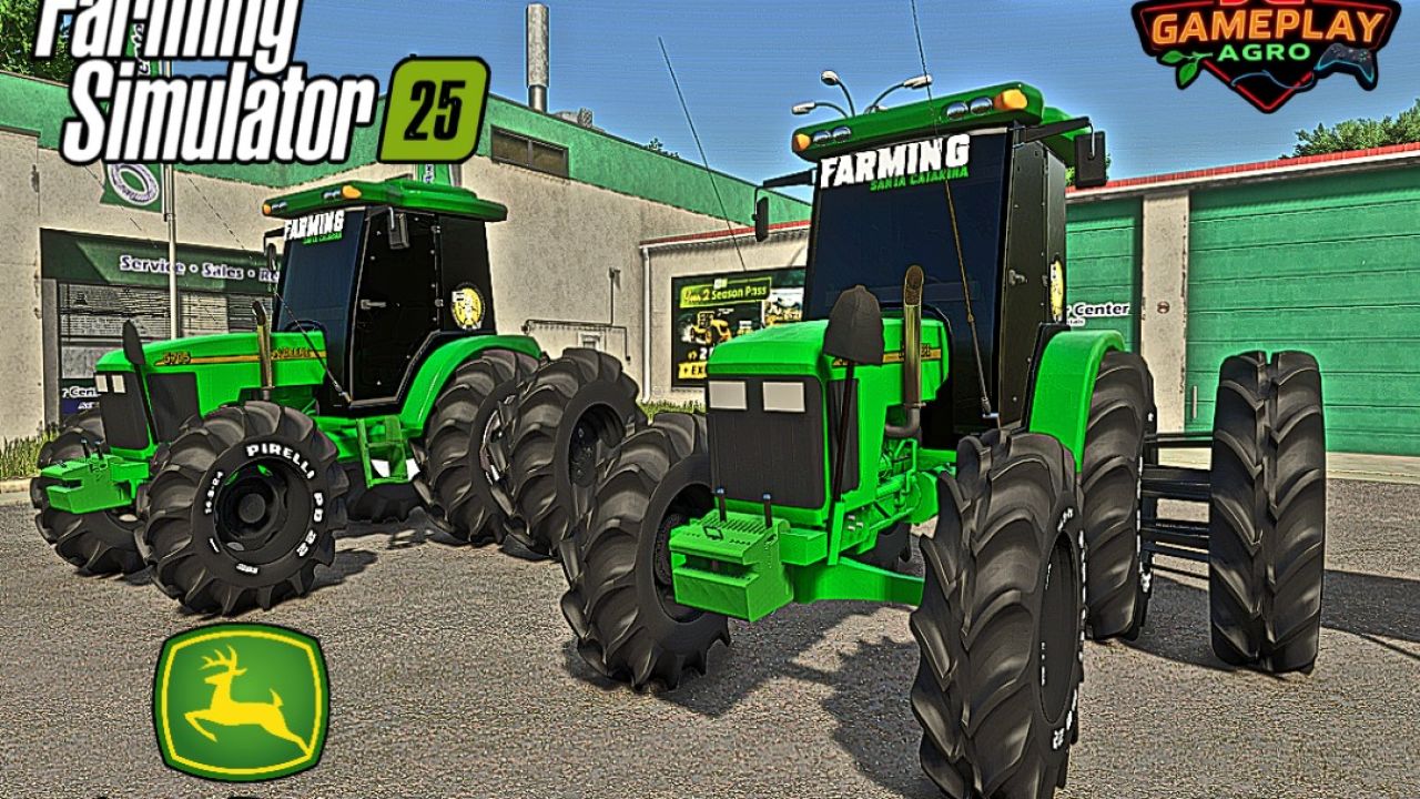 John Deere 5705 mit Kabine (Reisanbau)