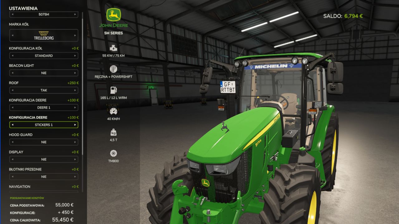 John Deere 5M Series