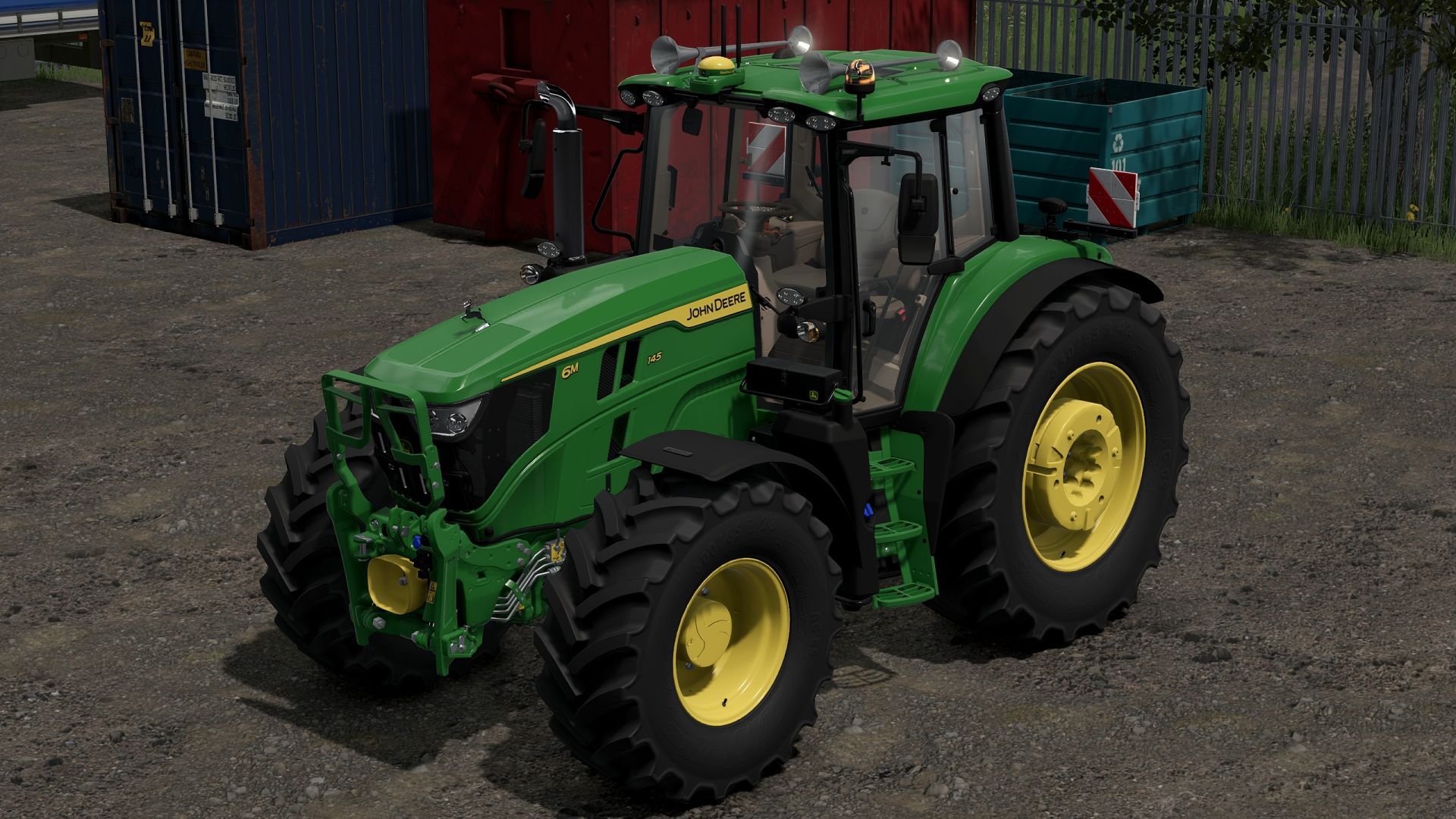 John Deere 6145M Medium Frame