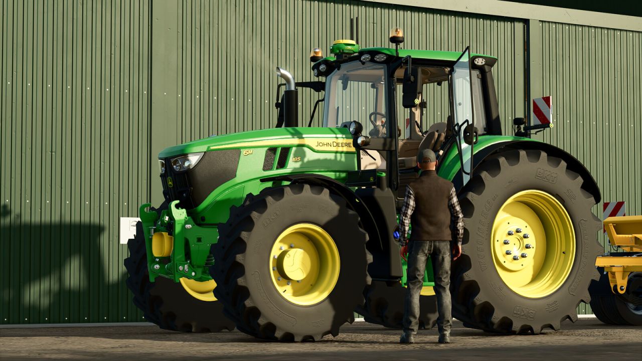 John Deere 6M Mittelrahmen Serie 2024