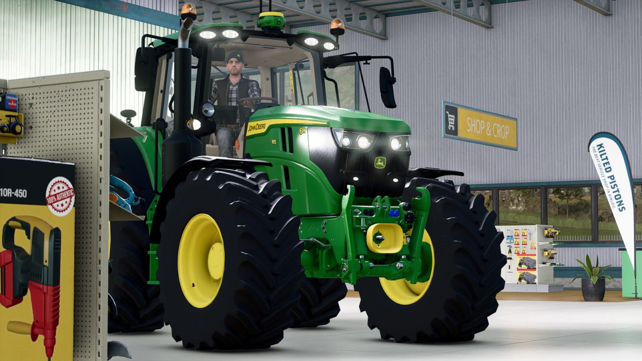 John Deere 6M Mittelrahmen Serie 2024