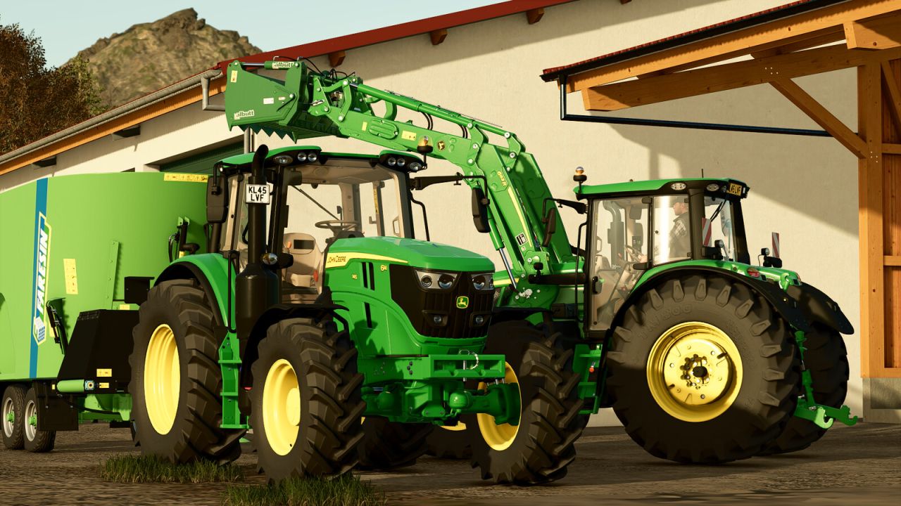 John Deere 6M Mittelrahmen Serie 2024