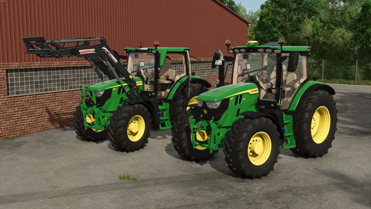 John Deere 6000 Series Bonnet Sticker Kit – Fits 6800, 6900 & More (Custom Models Available)