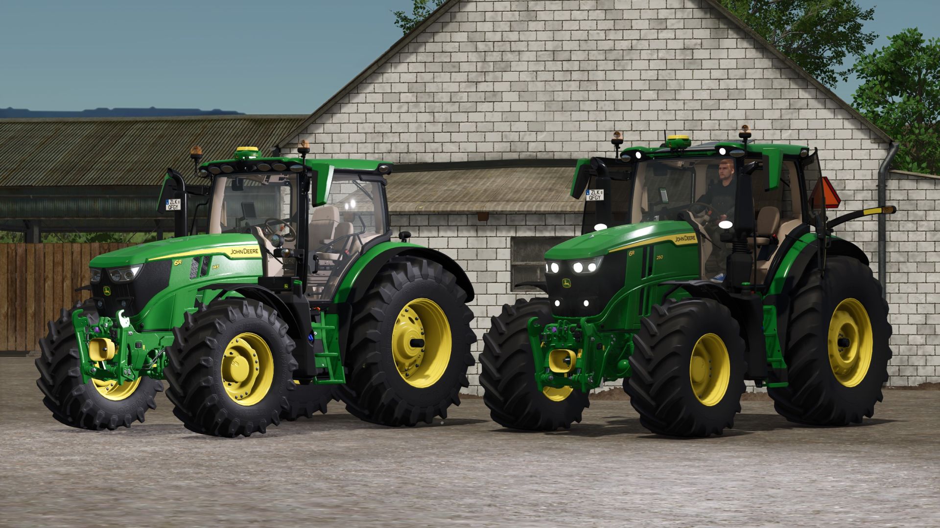 John Deere 6R Custom