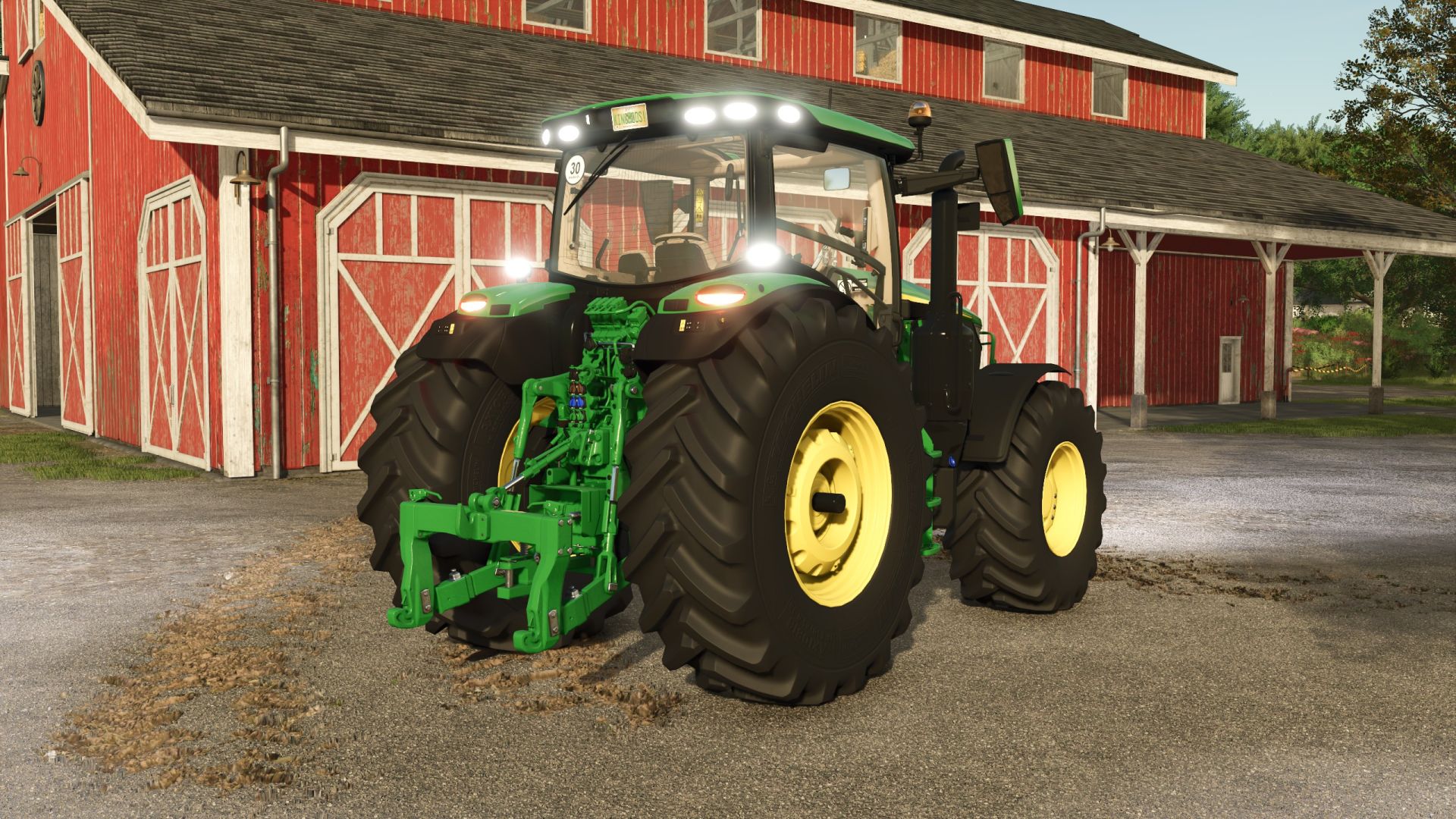 John Deere 6R groot chassis + geluidsupdate