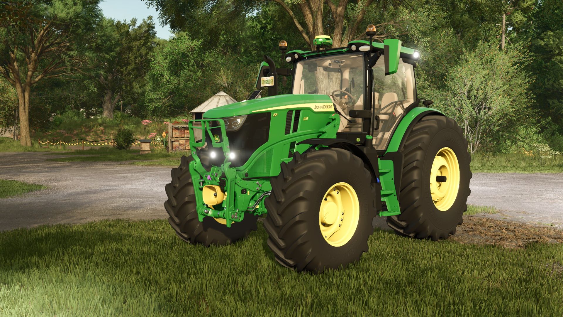 Chasis grande John Deere 6R + actualización de sonido