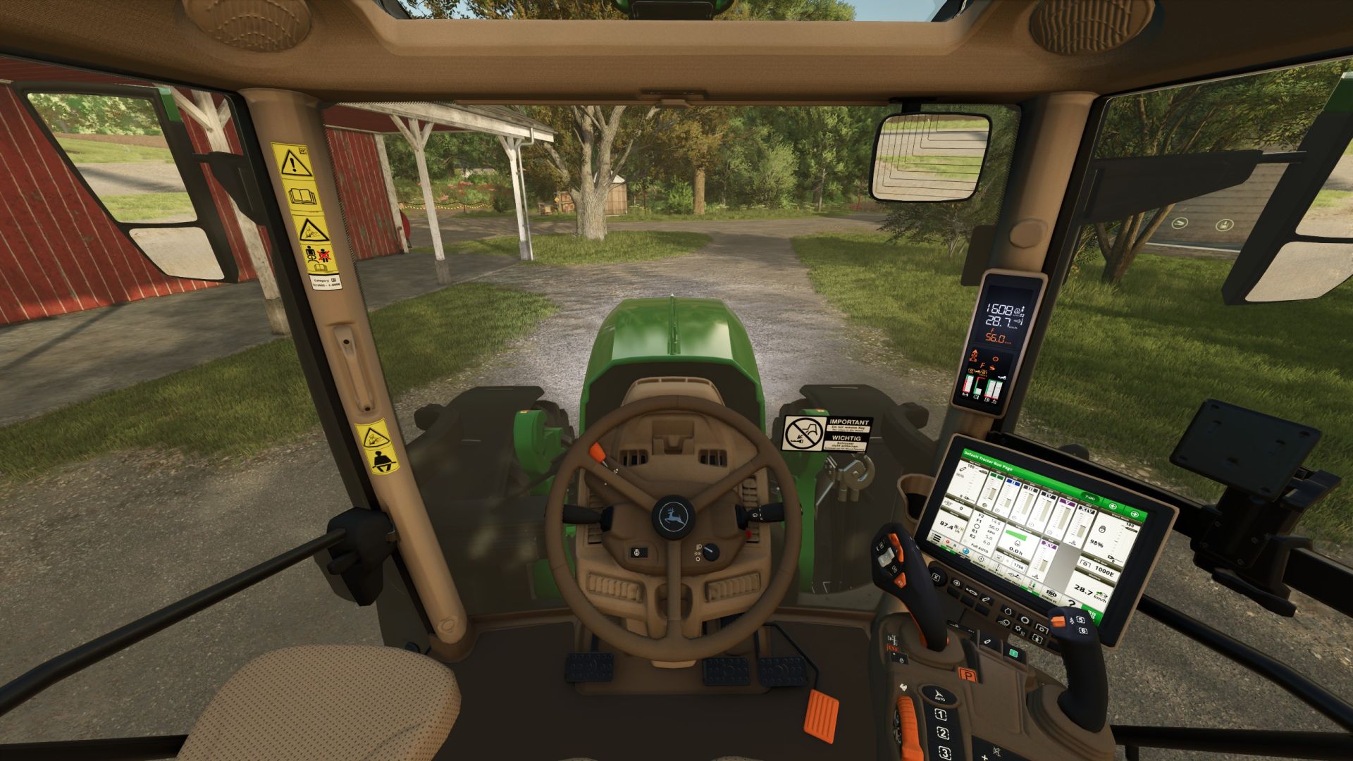 John Deere 6R groot chassis + geluidsupdate