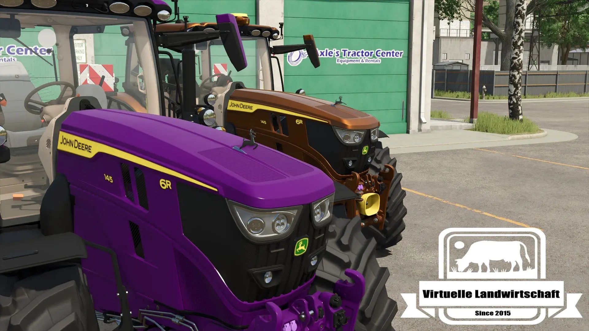 John Deere 6R Series with choice of colors