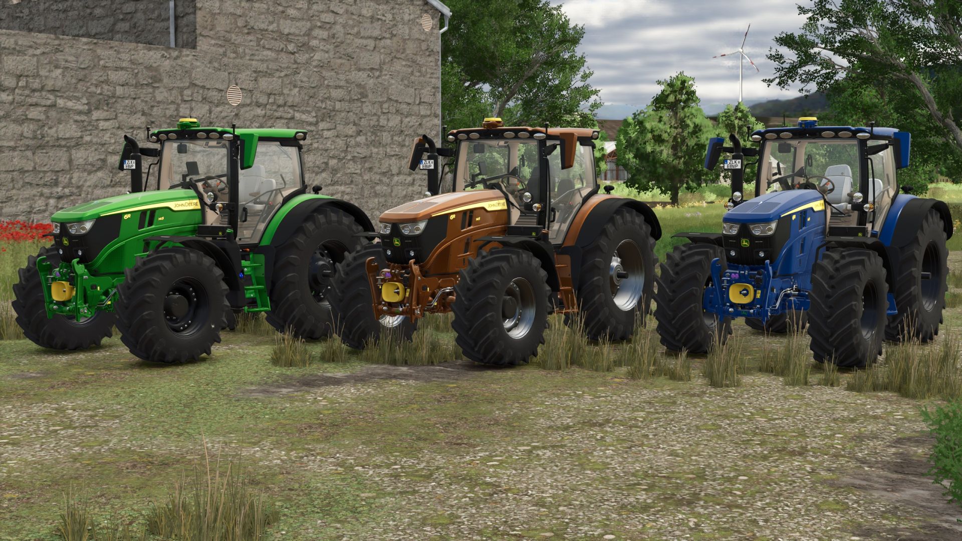Серия John Deere 6R с возможностью выбора цвета
