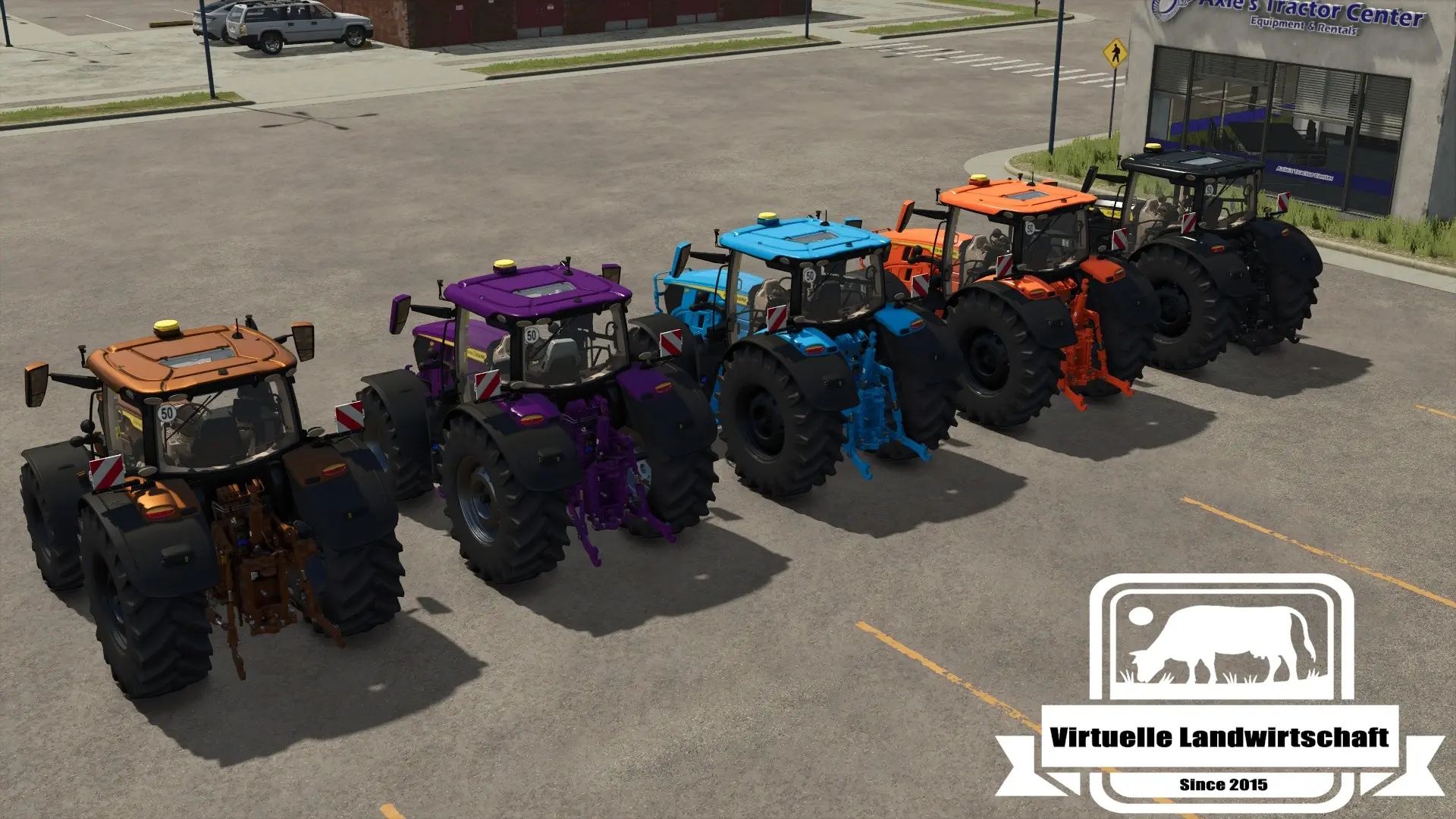 John Deere 6R Series with choice of colors