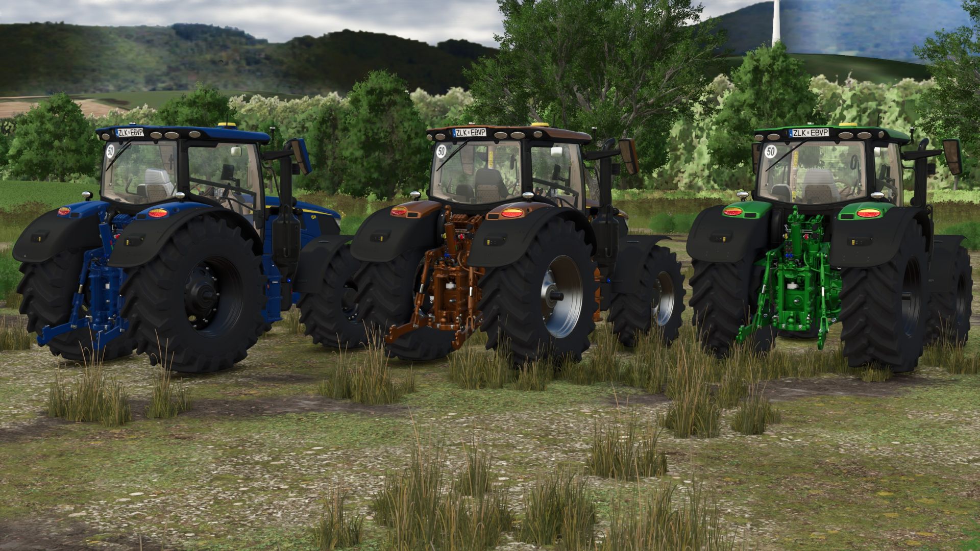 Серия John Deere 6R с возможностью выбора цвета