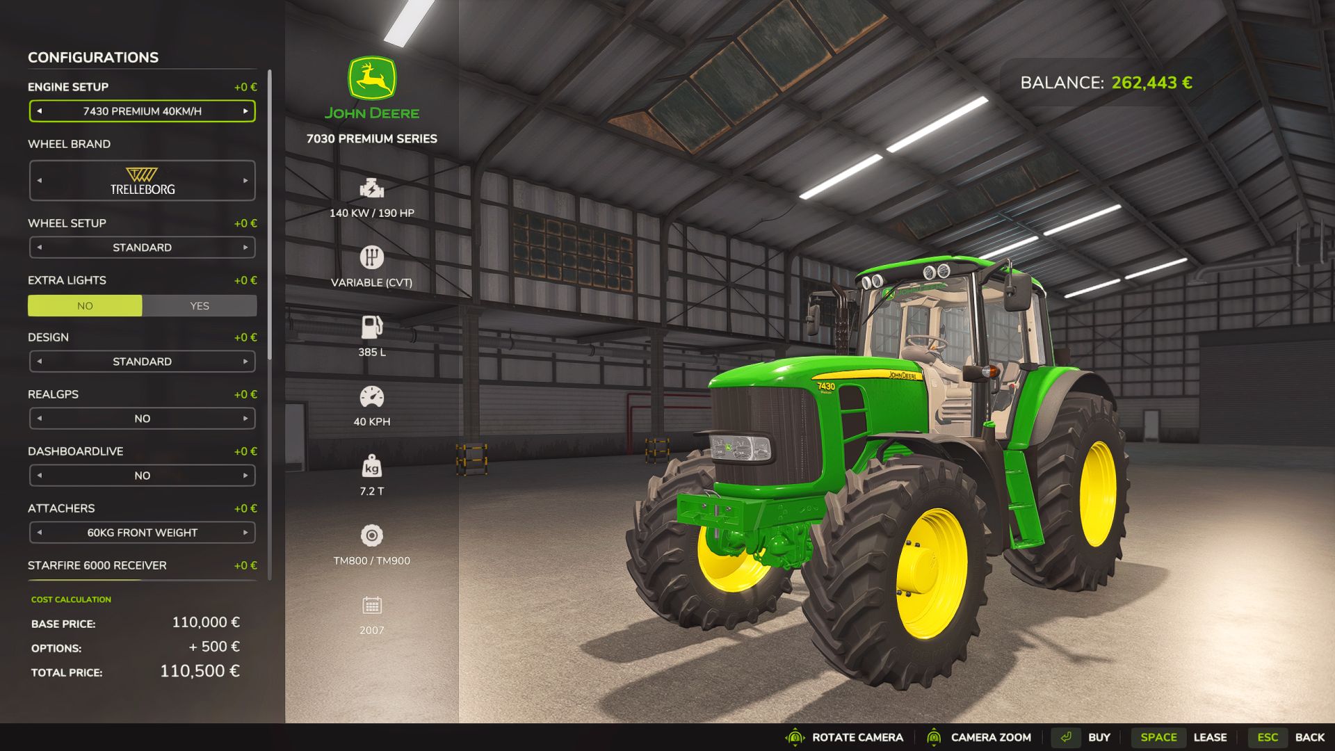 John Deere 7030 Premium