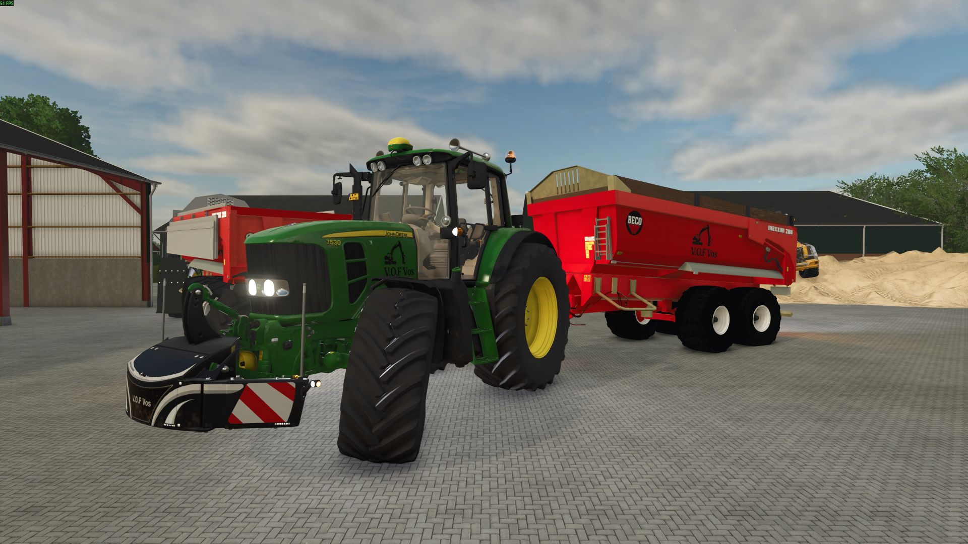 John Deere 7030 Premium Series loonwerk editie