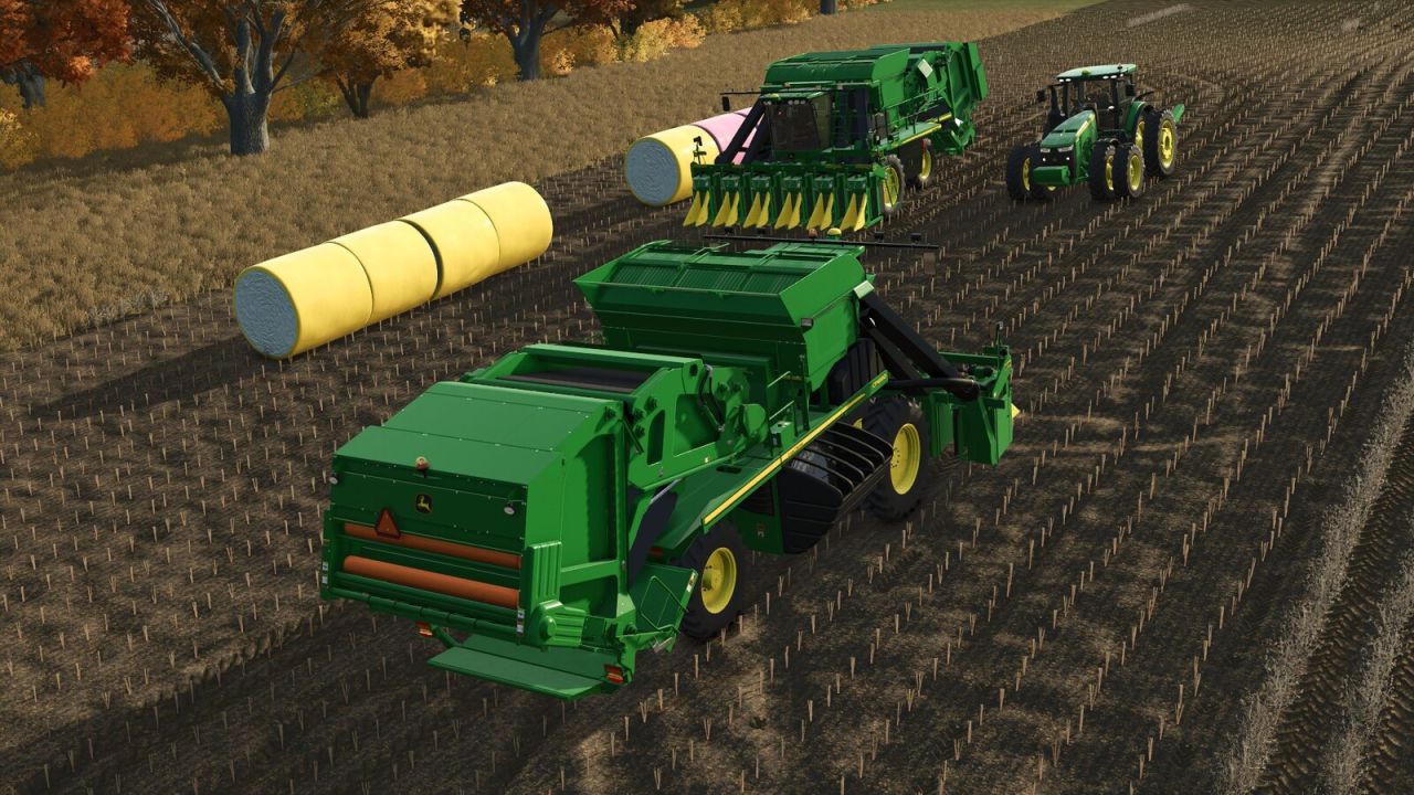 John Deere 7760/CP690 Roller Pickers