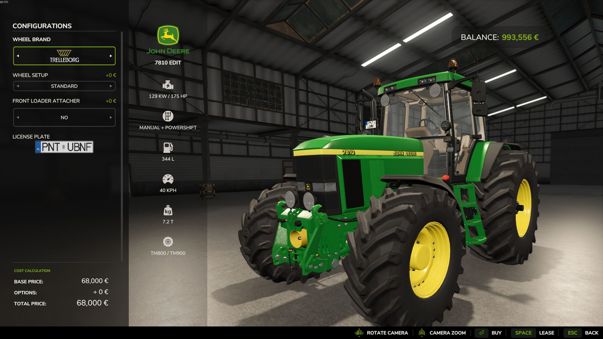 John Deere 7810 Edit