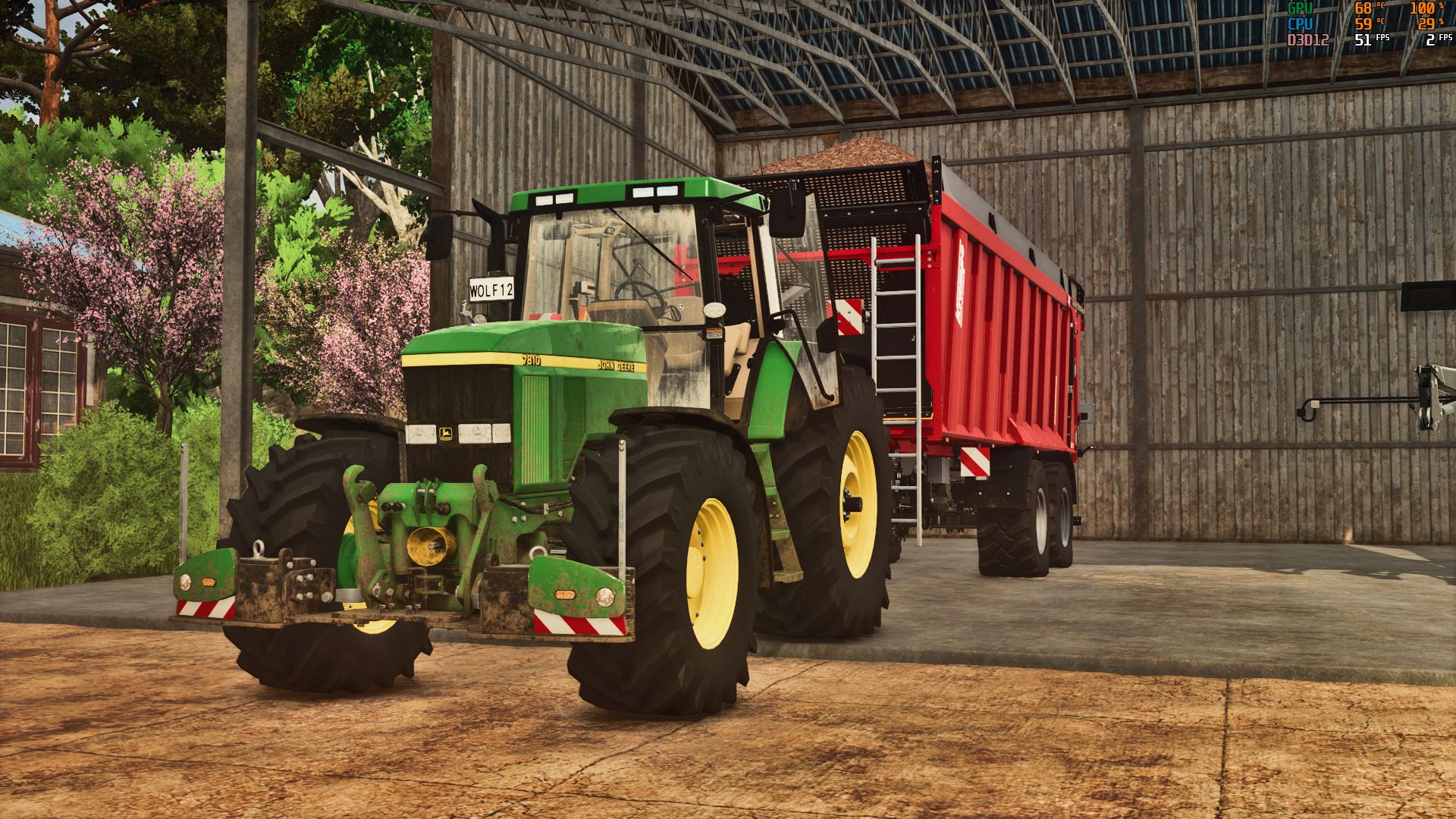 John Deere 7810 FR12