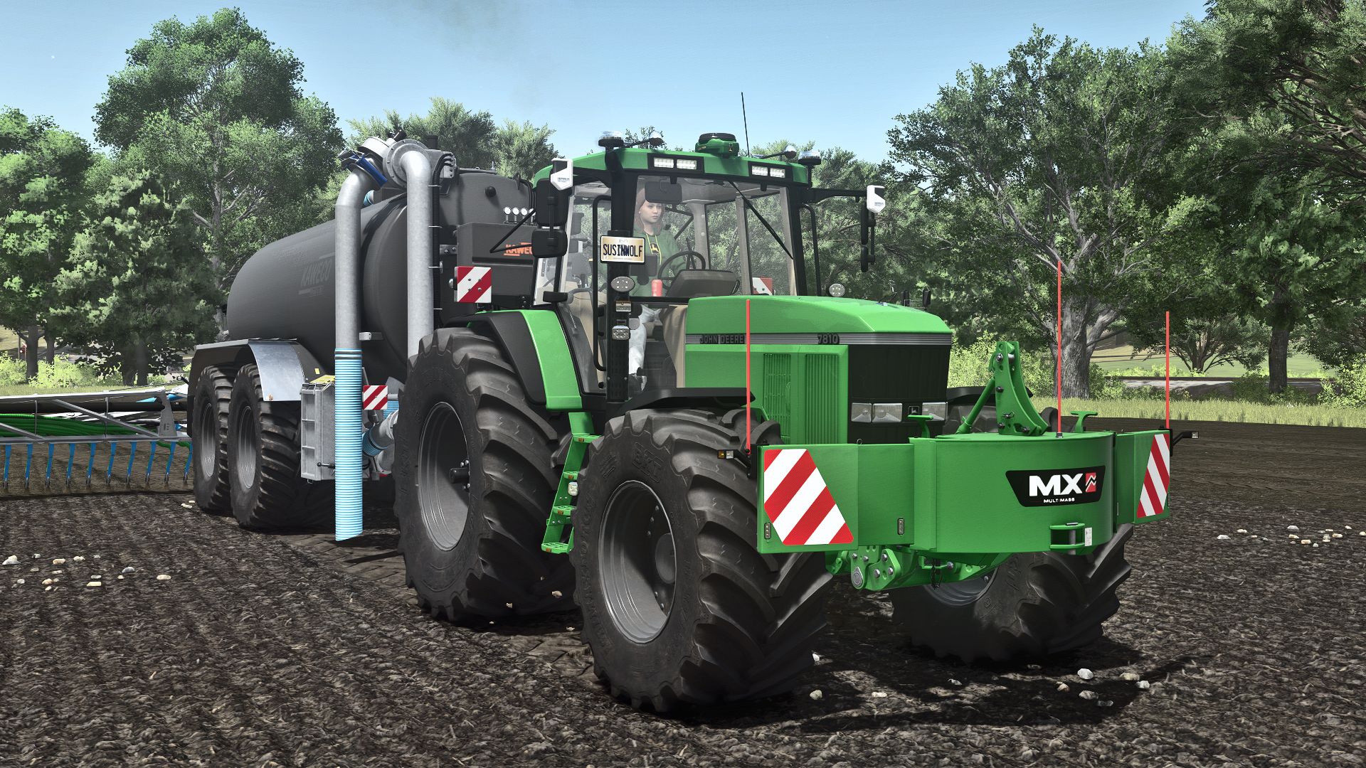 John Deere 7810 Series F12 FS25 thumbnail 4