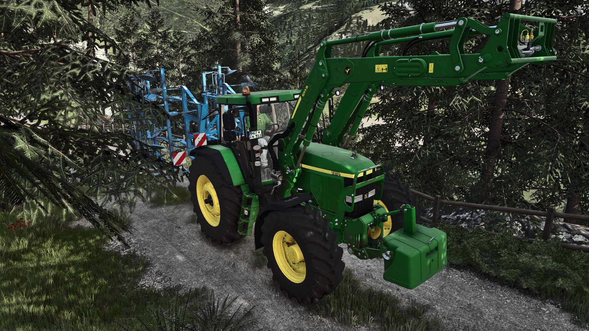John Deere 7810 Series F12 FS25 thumbnail 6