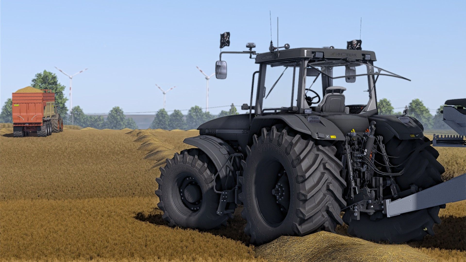 Seria John Deere 8000 w ciemnym stylu