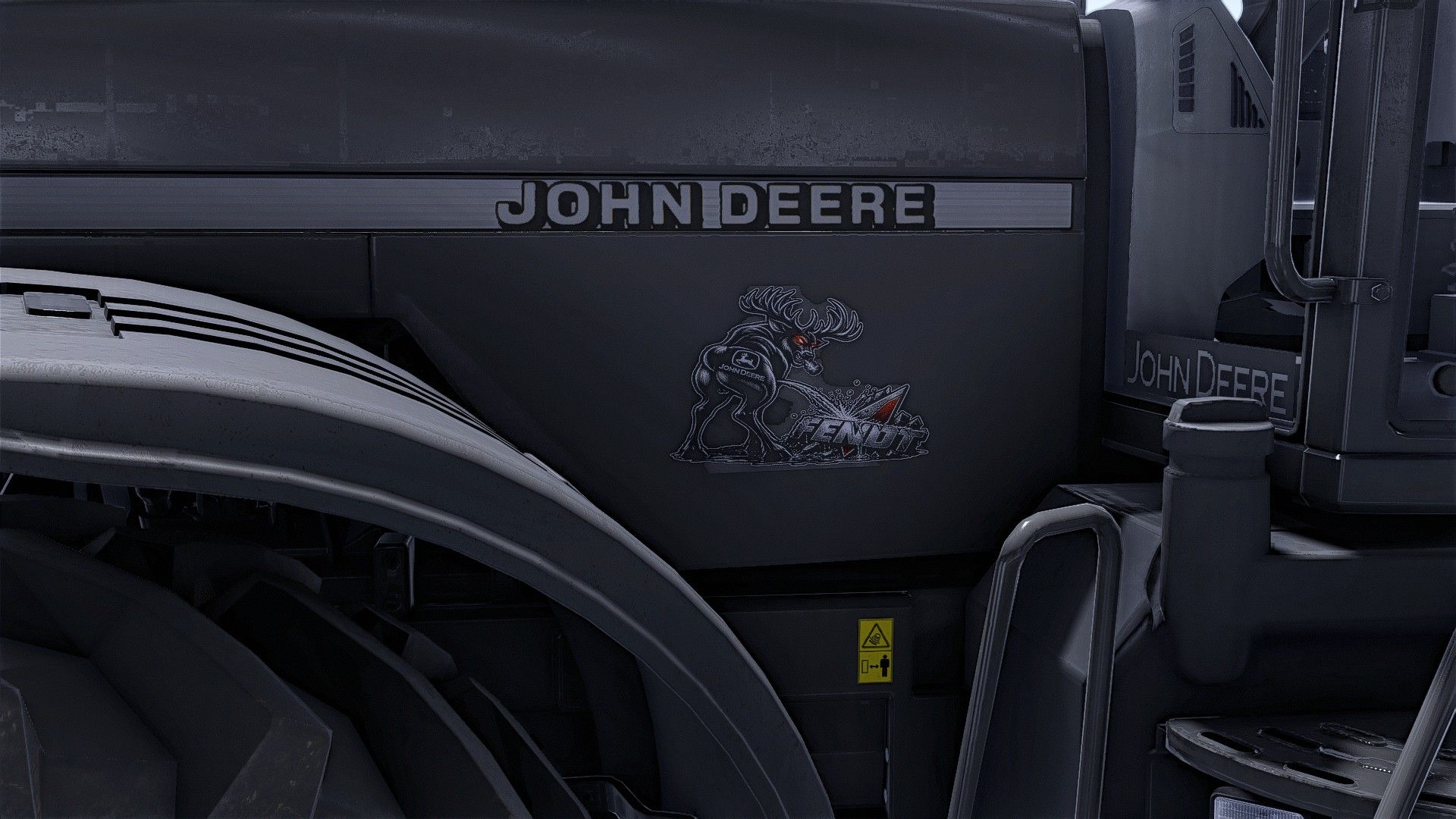Seria John Deere 8000 w ciemnym stylu