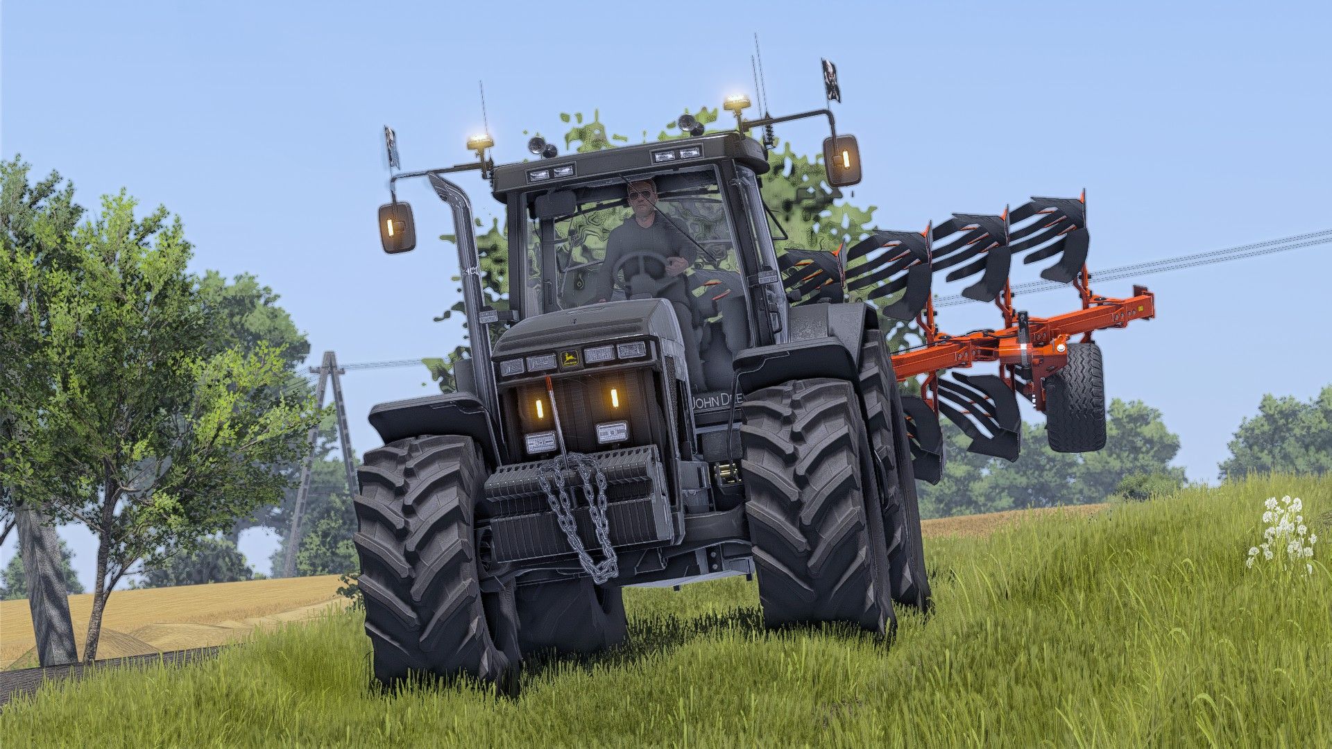 Seria John Deere 8000 w ciemnym stylu