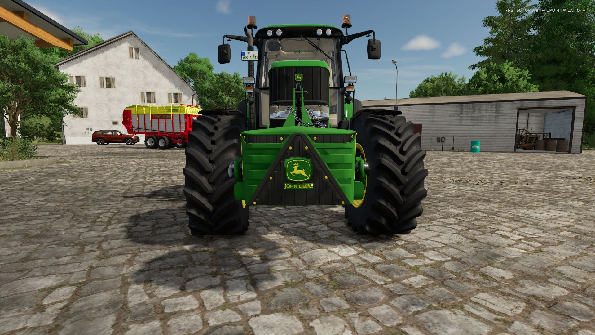 Poids John Deere 800 kg