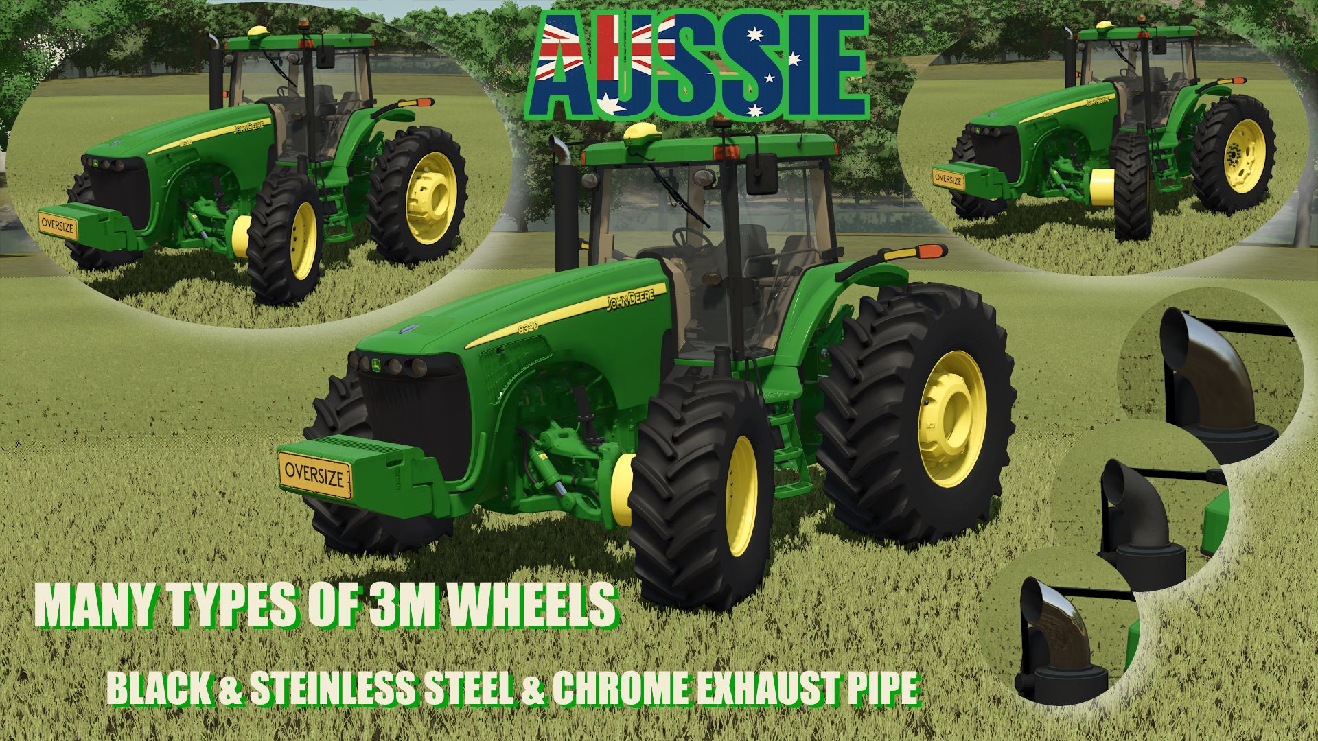 John Deere 8020 Series EU/US/AU