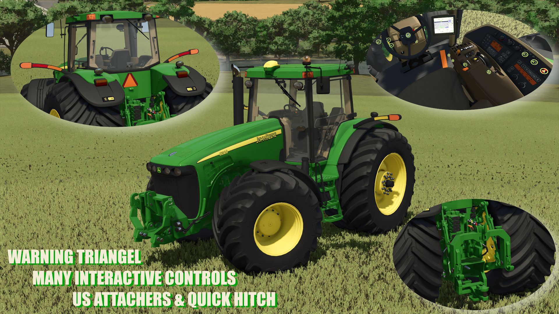 John Deere 8020 Series EU/US/AU