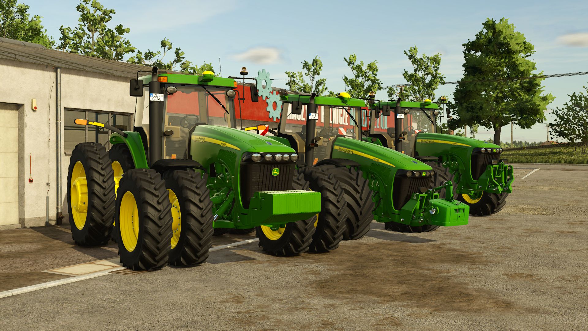John Deere 8020 Series EU/US/AU