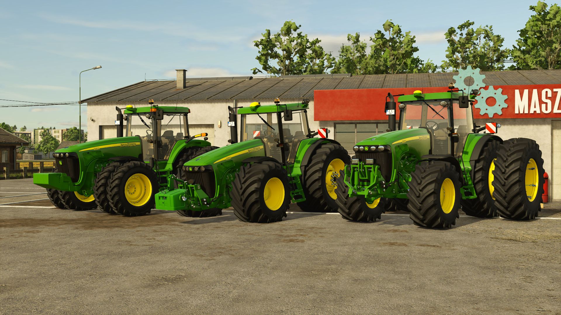 John Deere 8020 Series EU/US/AU
