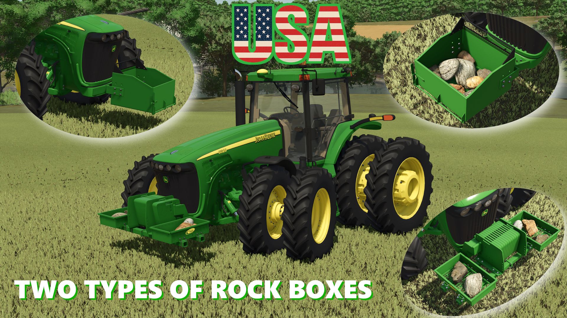 John Deere 8020 Series EU/US/AU