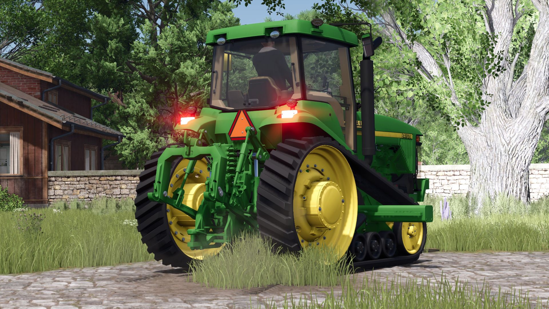 John Deere 8410T + Saddle Tanks