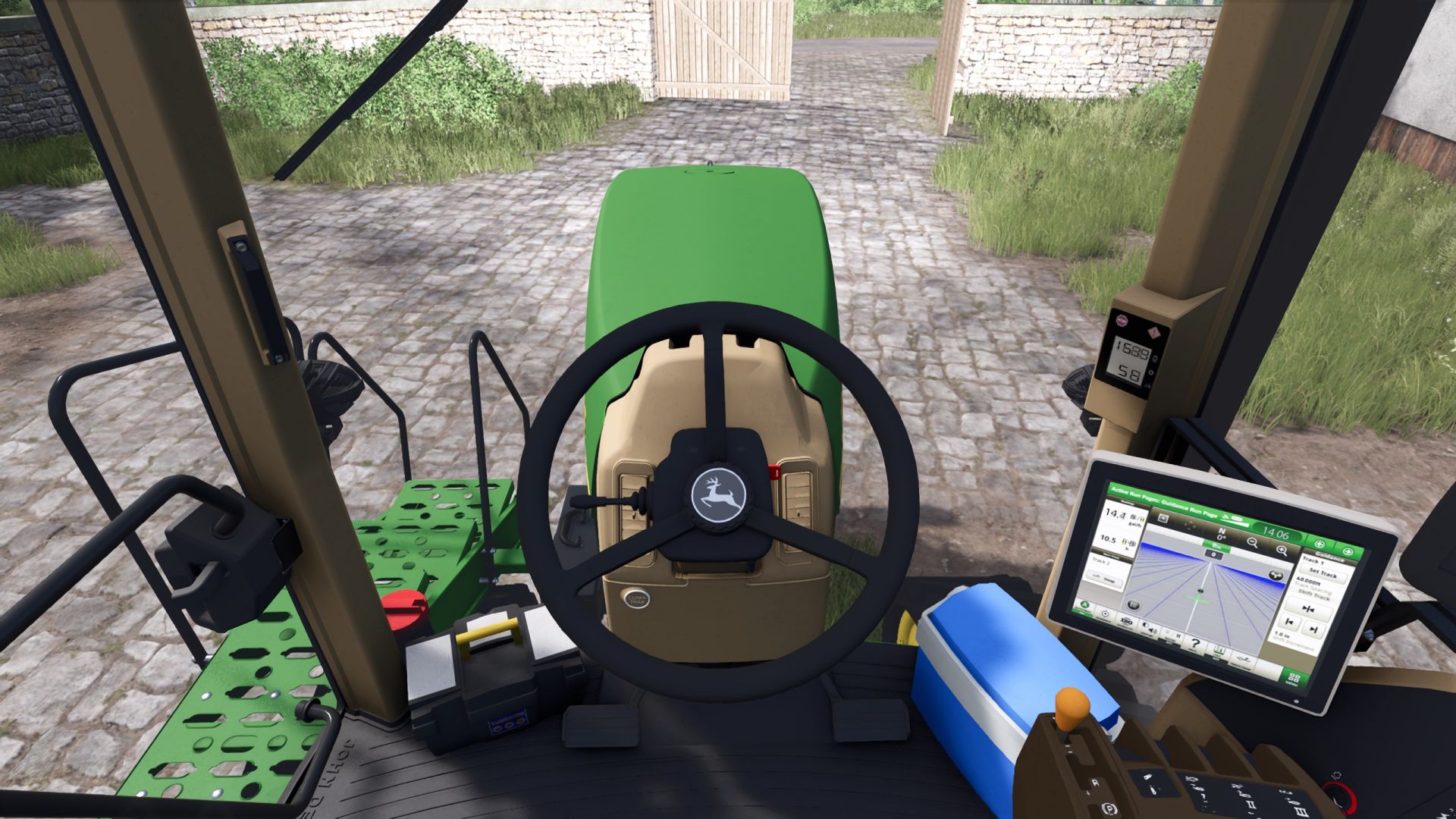 John Deere 8410T + Saddle Tanks